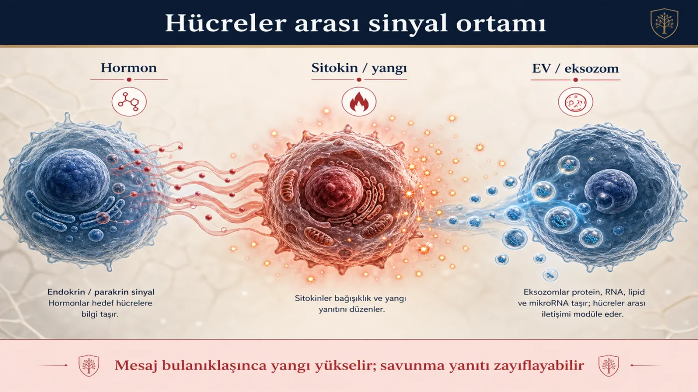 Hücreler arası iletişim — sinyal ortamı